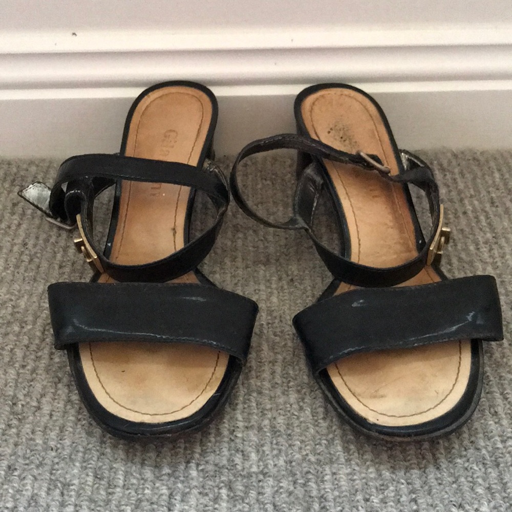 Black Italian heels
